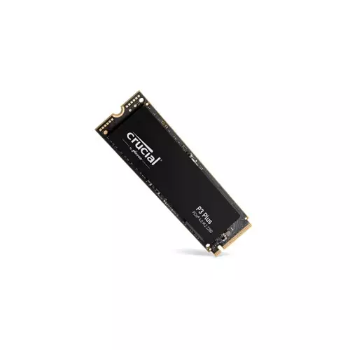 Crucial P3 Plus 500GB M.2 PCIe Gen 4 x 4 NVMe SSD - 2