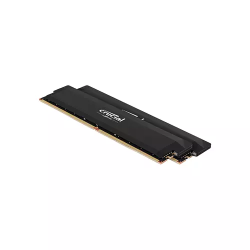 Crucial Pro 32GB (16GBx2) 6400MHz DDR5 UDIMM OC Gaming Desktop RAM - 2
