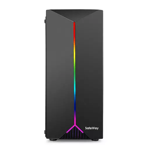 Safeway MTG-20 Mid Tower ATX Gaming Case (Black) - 1