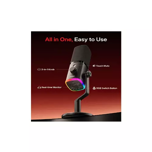 Maono PD100W Wireless & USB Dynamic Microphone - 1