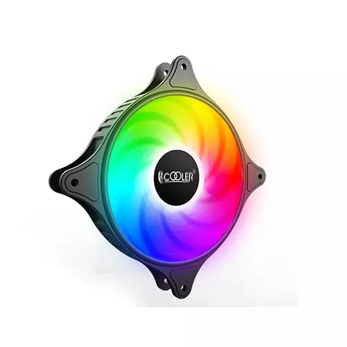 PCCooler Halo FX-120-3 Dynamic Color 120MM Case Fan - 2