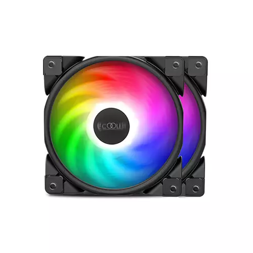 PCcooler GI-CX360 ARGB 360mm AIO CPU Liquid Cooler (Black) - 2