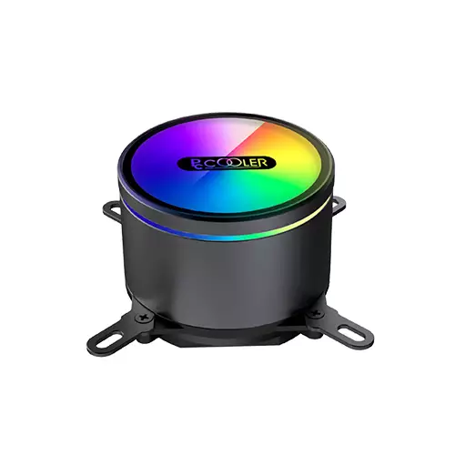 PCCOOLER GI-CX240 240mm ARGB AIO Liquid CPU Cooler - 1