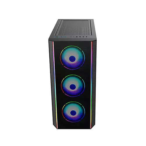 PCCOOLER GAME 3 TITAN ATX GAMING CASE (BLACK) - 1