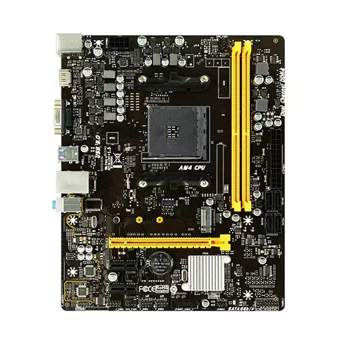 BIOSTAR B450MH Micro ATX AMD Motherboard - 1