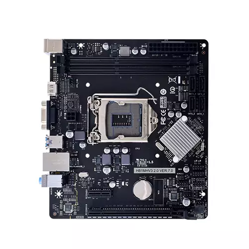 Biostar H81MHV3 4th gen Motherboard - 1