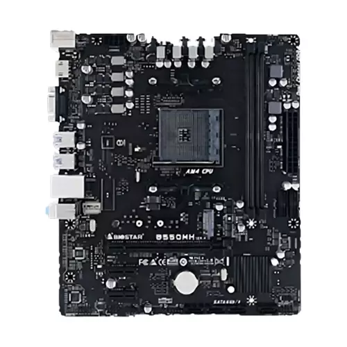 BIOSTAR B550MH RACING AMD AM4 MOTHERBOARD - 1