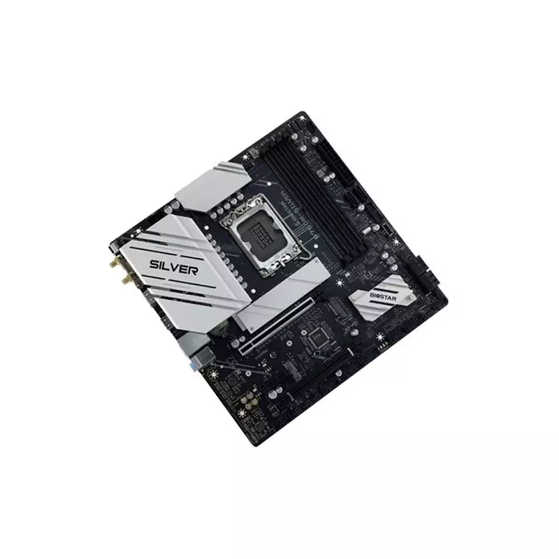 Biostar B760M-SILVER DDR5 14th Gen mATX Motherboard - 2