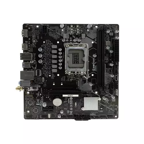 Biostar H610MT-E Intel 12th/13th/14th Gen DDR5 mATX Motherboard - 1