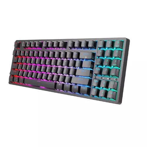 RK ROYAL KLUDGE RK92 TRI MODE WIRED BLUETOOTH 2.4G MECHANICAL GAMING KEYBOARD - 2