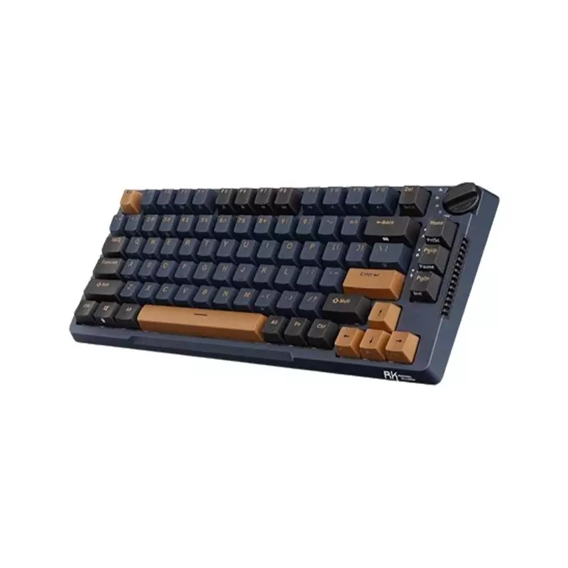 Royal Kludge RK H81 Tri Mode RGB Brown Switch Mechanical Gaming Keyboard - Phantom 
