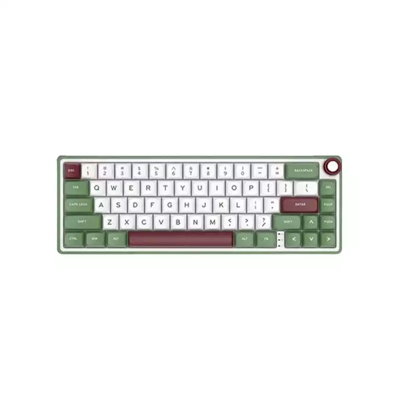 Royal Kludge RK R65 Wired RGB Mechanical Gaming Keyboard - Brown Switch (Greensand)