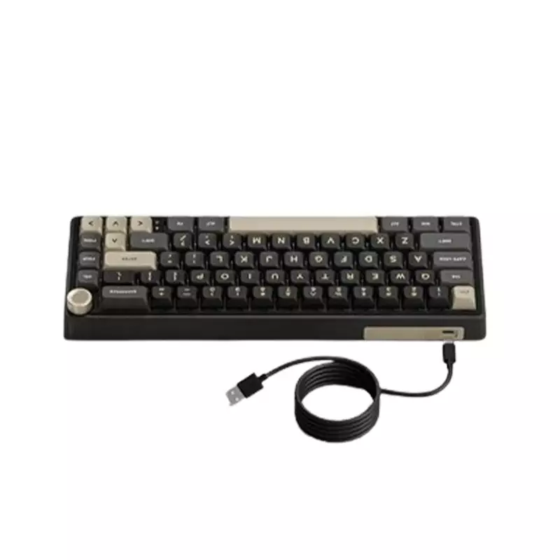 Royal Kludge RK R65 Wired RGB Mechanical Gaming Keyboard - Brown Switch (Phantom) - 1