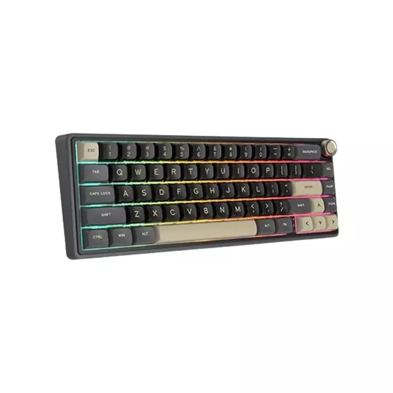 Royal Kludge RK R65 Wired RGB Mechanical Gaming Keyboard - Brown Switch (Phantom) - 2