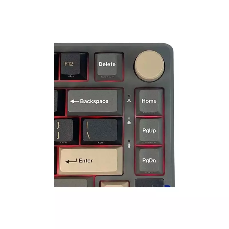 Royal Kludge RK M75 Tri Mode RGB Mechanical Gaming Keyboard - K Silver Switch (Phantom) - 3