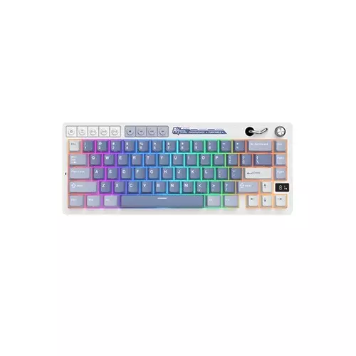 Royal Kludge M65 Tri-Mode Wireless RGB Mechanical Keyboard - Ocean Blue