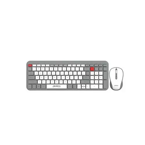 JEDEL WS739 Dual-Mode Wireless Keyboard & Mouse Combo - 1