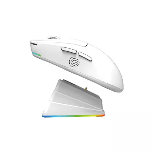 JEDEL GWH-108P Tri-Mode Gaming Mouse (White)