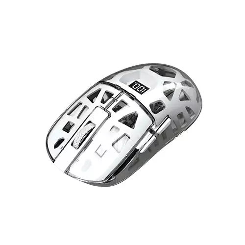 JEDEL WD154 Transparent RGB Dual Mode Gaming Mouse - 1