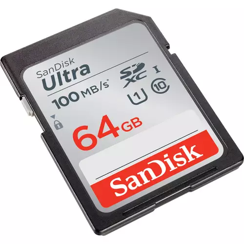 SanDisk 64GB Ultra SDXC UHS-I Class-10 Memory Card - 1