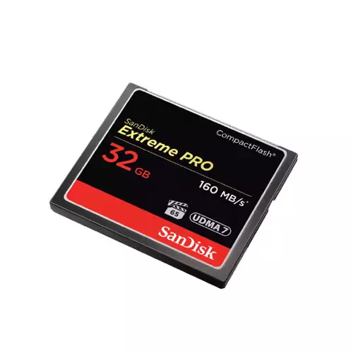 SanDisk 32 gb Extreme Pro CompactFlash Memory Card - 0