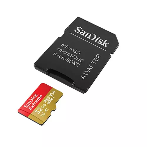 SanDisk 32 gb Extreme  Memory Card - 0