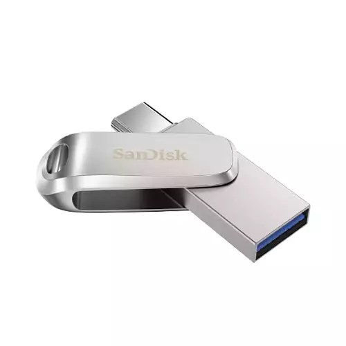 SANDISK ULTRA DUAL DRIVE LUXE 256GB USB TYPE-C PEN DRIVE - 1