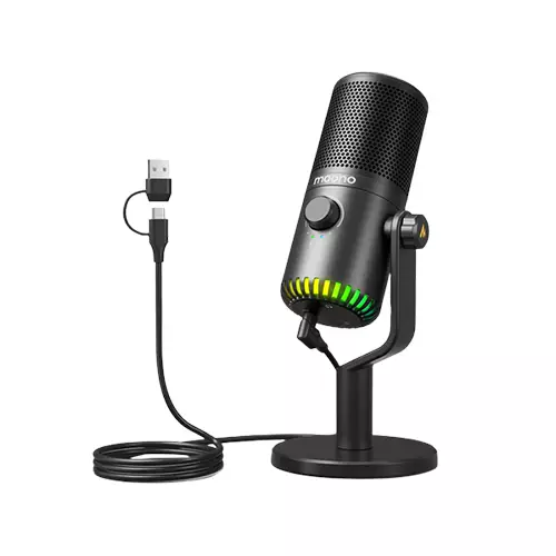 MAONO DM30 RGB PROGRAMMABLE GAMING USB MICROPHONE - 1