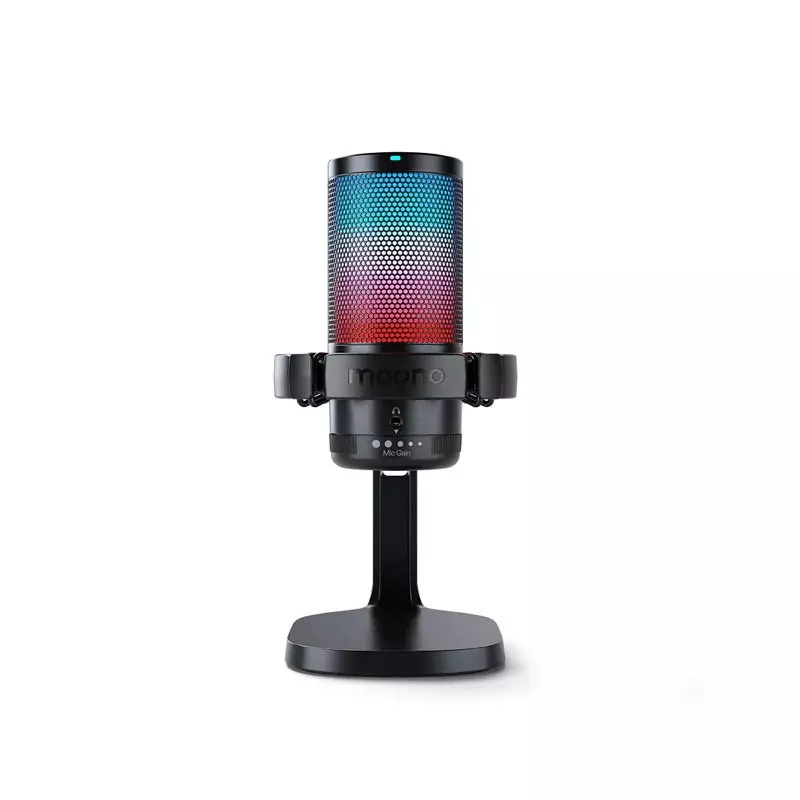 MAONO DGM20 GAMERWAVE CONDENSER USB GAMING RGB MICROPHONE - 3