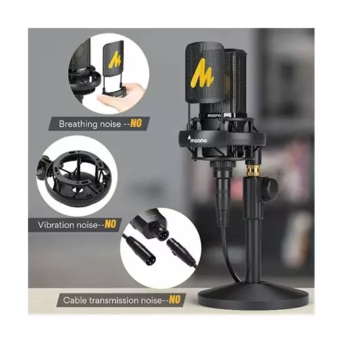 MAONO PM500 Studio-Quality XLR Microphone - 3
