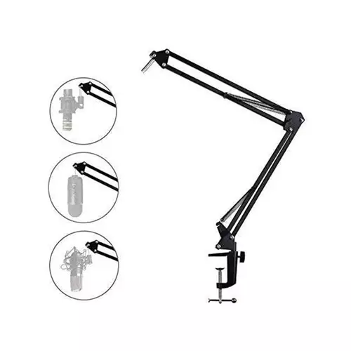 MAONO B01 Microphone Suspension Boom Scissor Arm Stand - 1