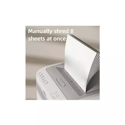 Deli ET081 26L Level 5 Paper Shredder - 2