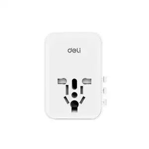 Deli ET766 25W Universal Travel Adapter