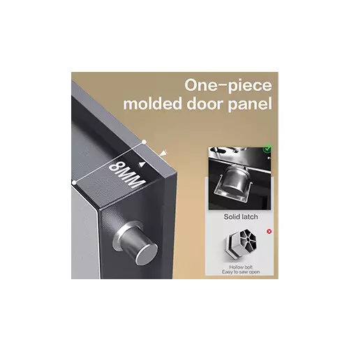 Deli ET622 Digital Safe Box with Locker - 2