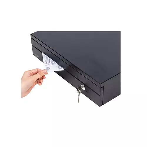 Deli DL-405 Cash Drawer (Black) - 2