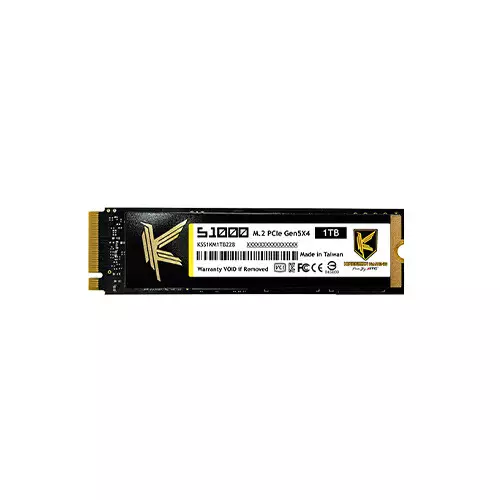 Aitc S1000 PCIe Gen5x4 NVMe 2.0 1TB M.2 2280 SSD - 3