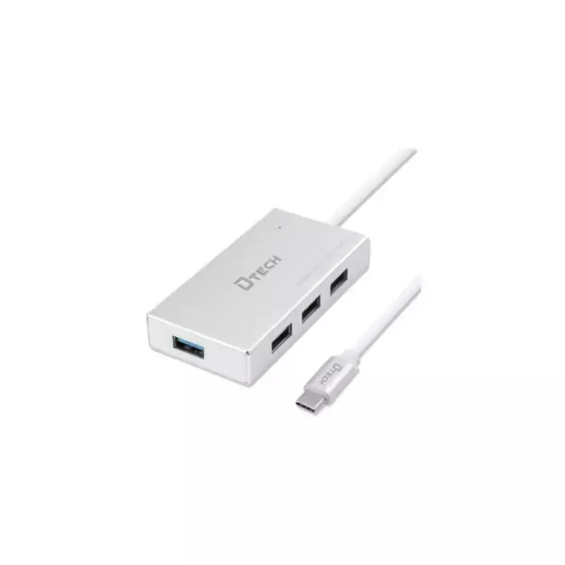 DTECH DT- 3308 TYPE C USB 4 PORT HUB