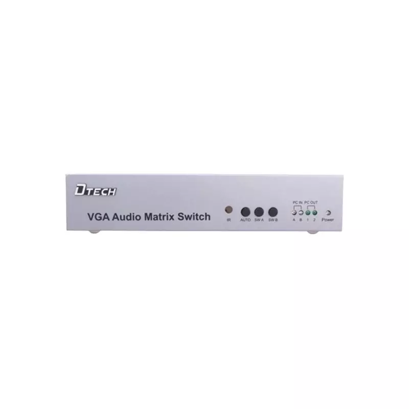 Dtech DT-7027 2 To 2 500mhz VGA Matrix Switch - 2