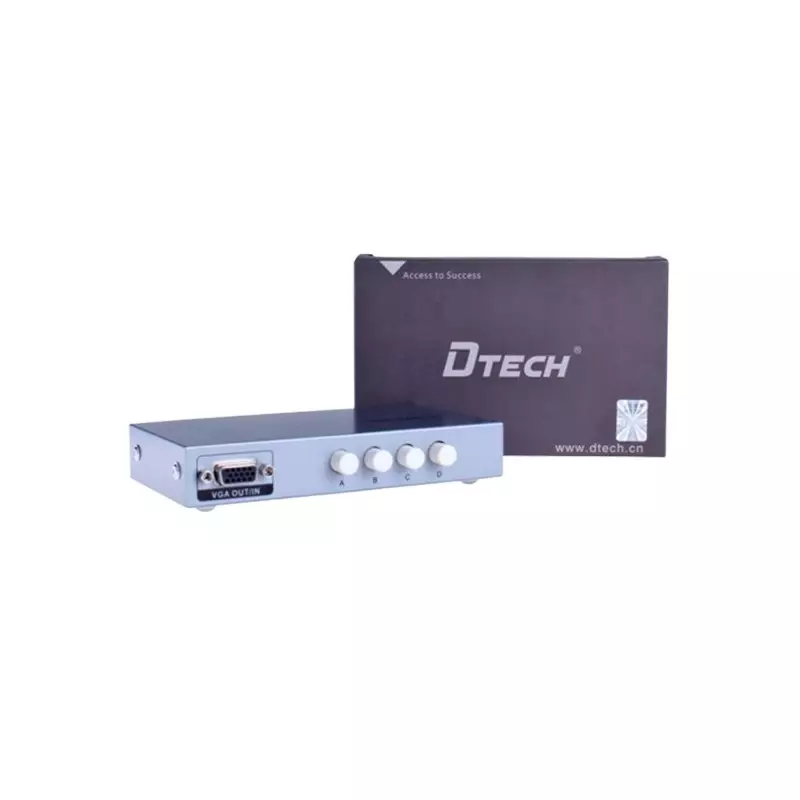 DTECH DT-7034 4 to 1 Vga Switch - 1