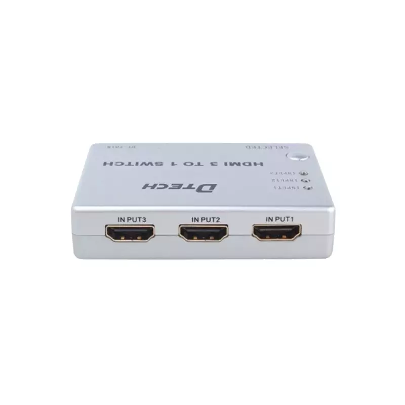 DTECH DT-7018 3 In 1 Out HDMI SWITCH WITH REMOTE 