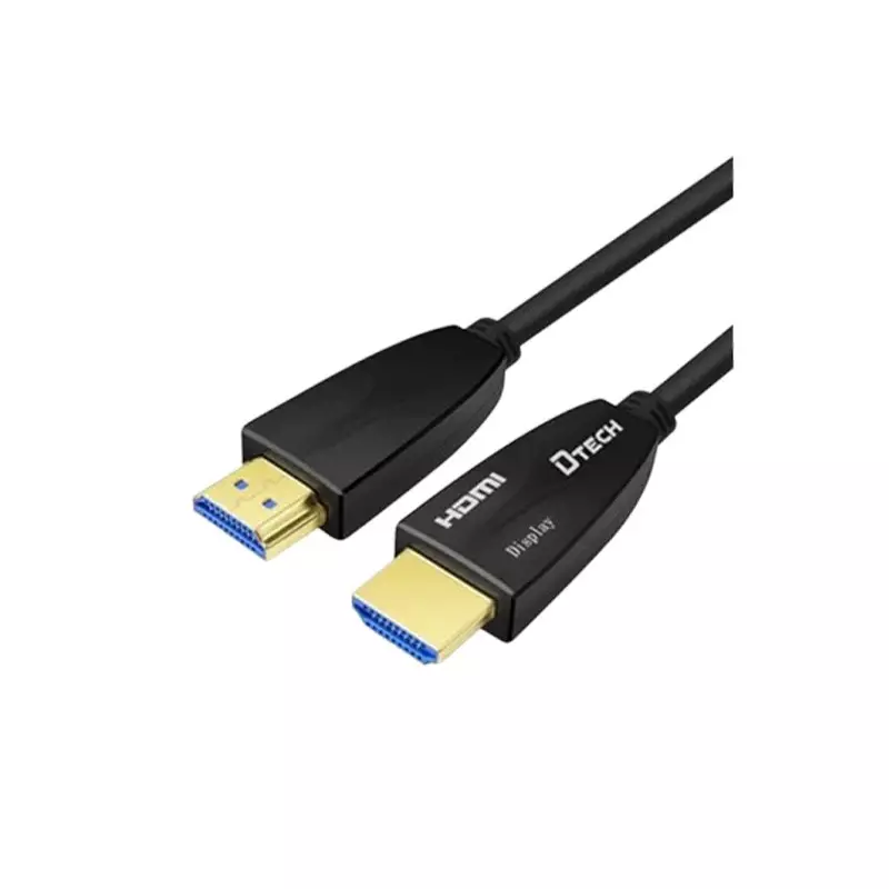 Dtech DT-HF-2015 15m HDMI To HDMI Fiber Optic Cable - 1
