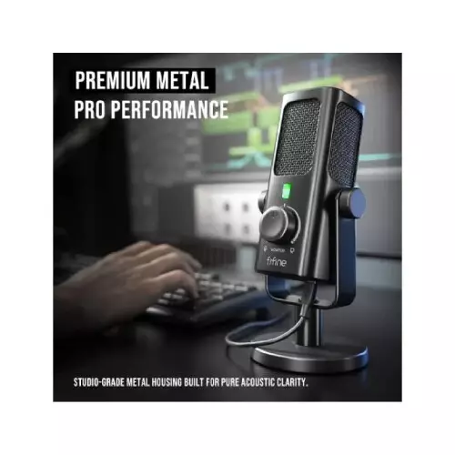 FIFINE Profile 3 USB Condenser Microphone - 3