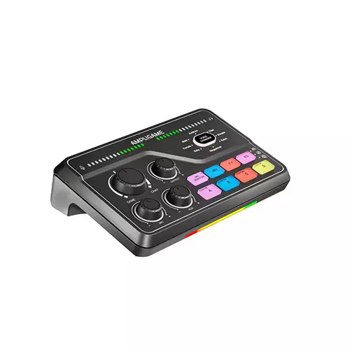 FIFINE AmpliGame SC8 USB Gaming Audio Mixer - 2