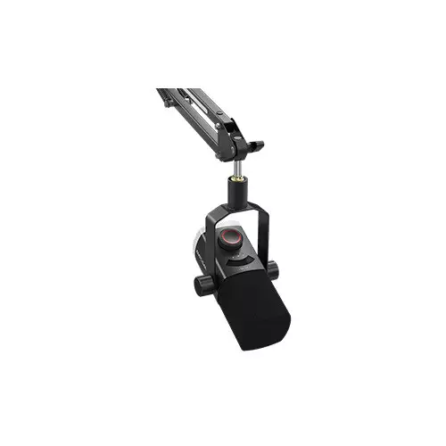 FIFINE AmpliGame AM8PROT Dynamic Microphone Kit with RGB Boom Arm Stand - 1