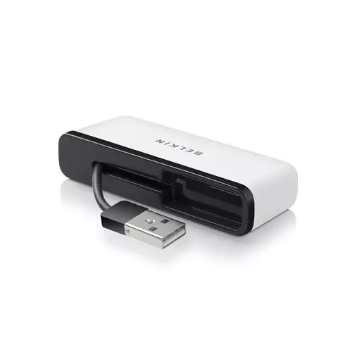 Belkin F4U021BT 4-Port Travel Hub With Lighted Indicator - 2