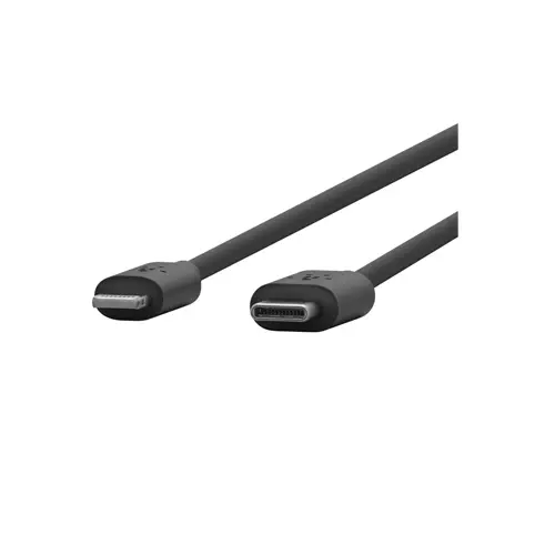 Belkin F8J239bt04-BLK USB-C Cable with Lightning Connector - 1