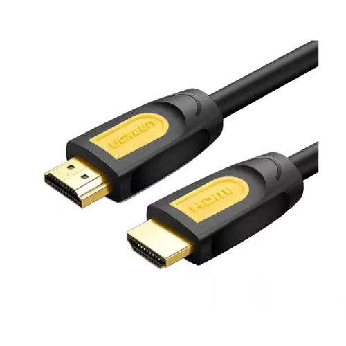 UGREEN HD101 HDMI MALE TO MALE 5M BLACK-YELLOW CABLE # 10167