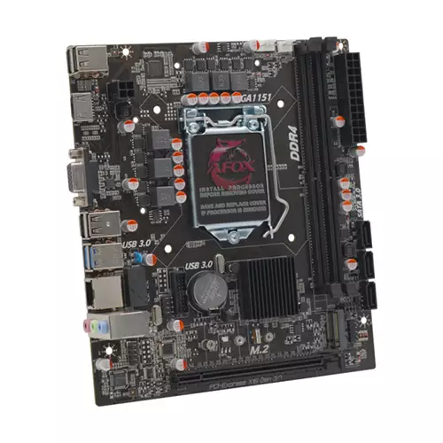 AFOX IH310C-MA6 DDR4 MICRO-ATX INTEL MOTHERBOARD - 1