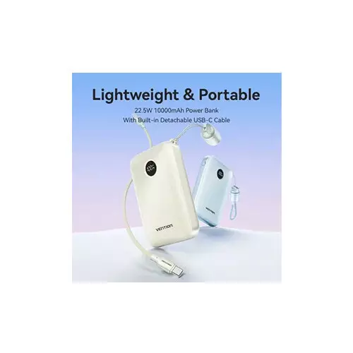 VENTION FKAN0-C 10000mAh LED Display Power Bank - 1