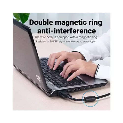 VENTION VAG-B04-B2500 25M VGA Cable with Ferrite Core - 1